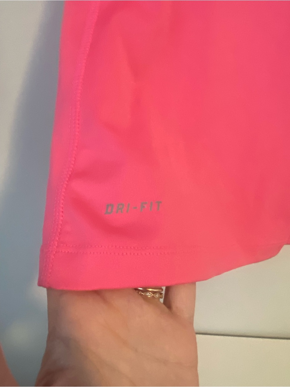 Nike Neon Pink Racerback Performance Tank - Picture 2 of 5